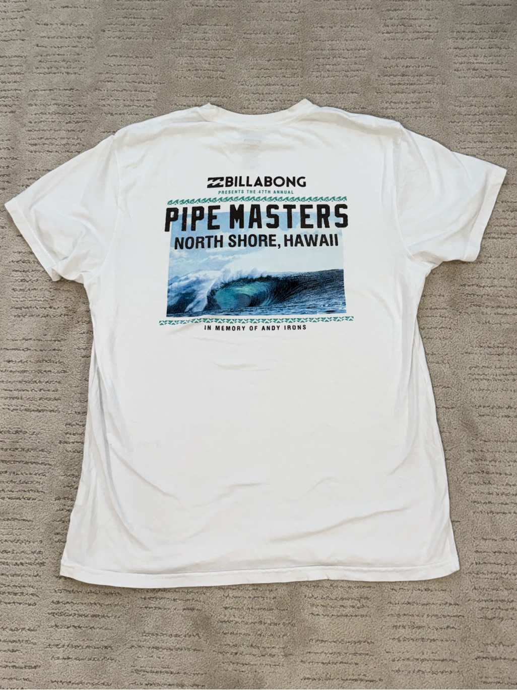 Billabong Pipe Masters Hawaii Tshirt